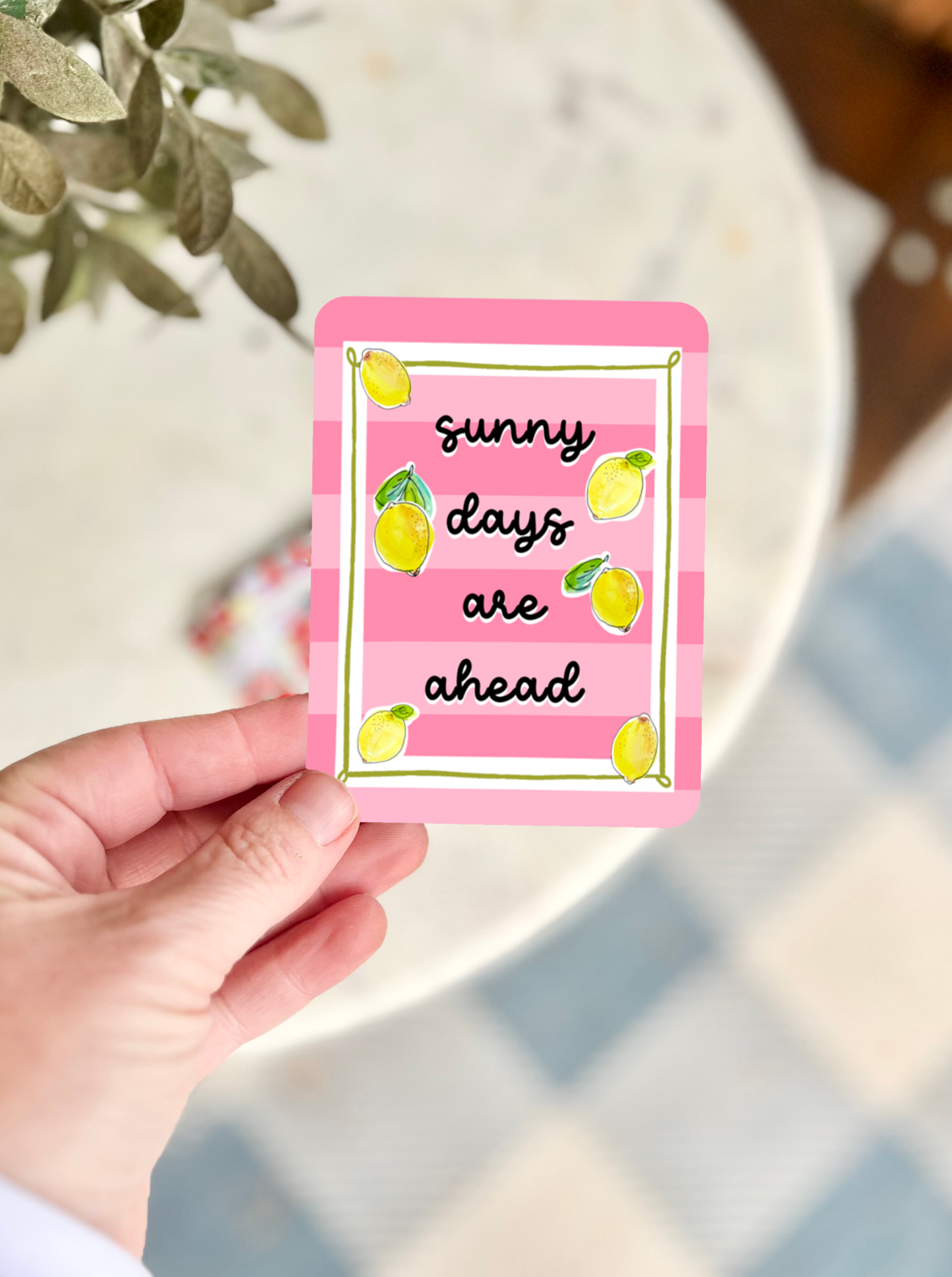 Lemon Sunny Days Sticker