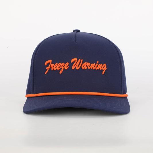 Freeze Warning Rope Hat