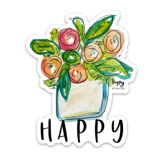 HAPPY FLOWER 2 Sticker