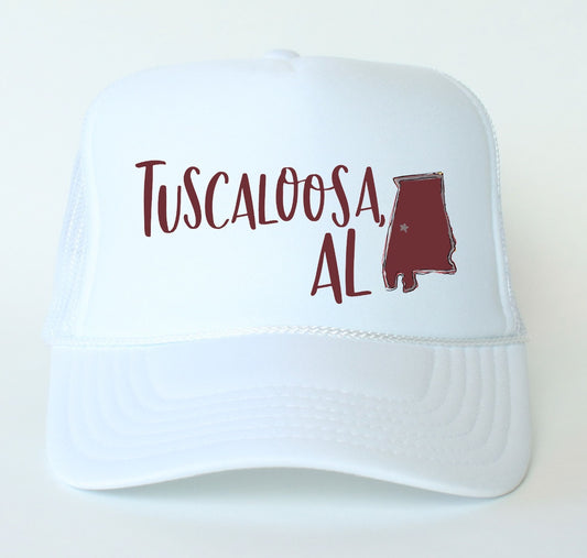 Tuscaloosa, AL Foam Trucker Hat