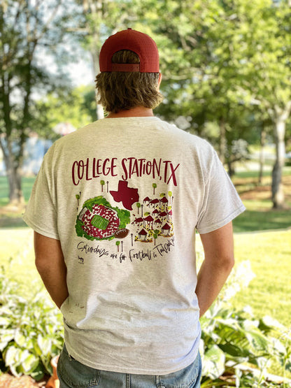 Oxford, MS College Town Gameday T Shirt