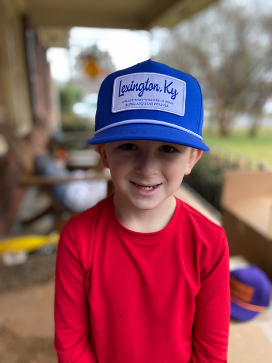 Youth Lexington, KY Patch Hat with Rope