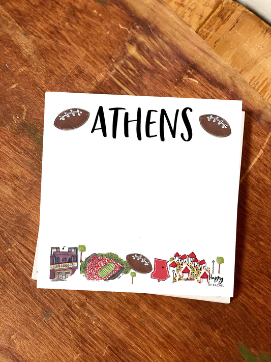 Athens, GA Notepad