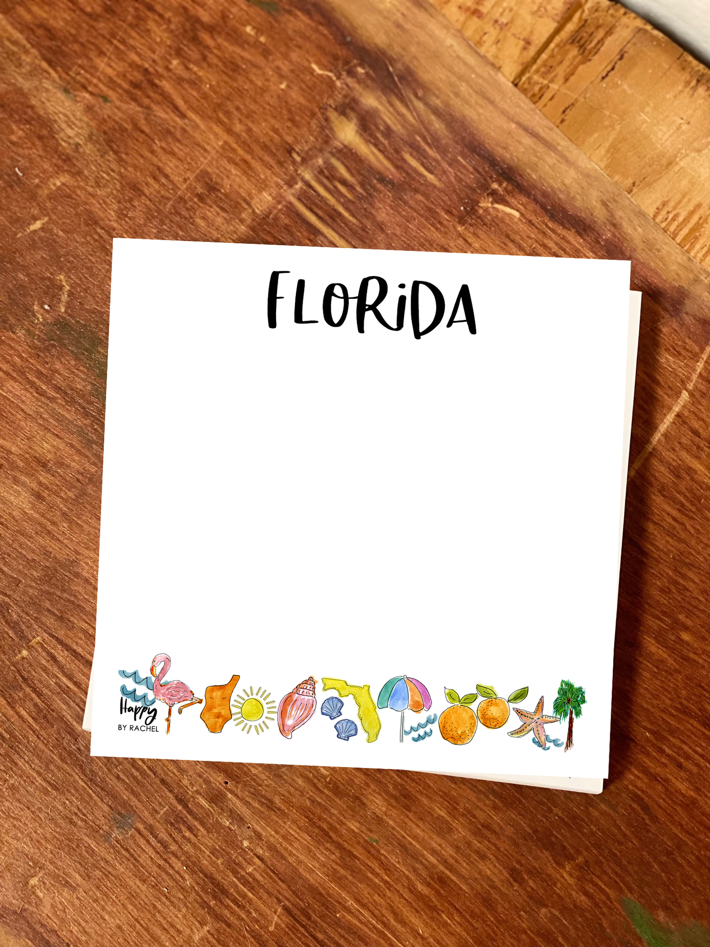 State of Florida Chunky Notepad-Stationary 100 page