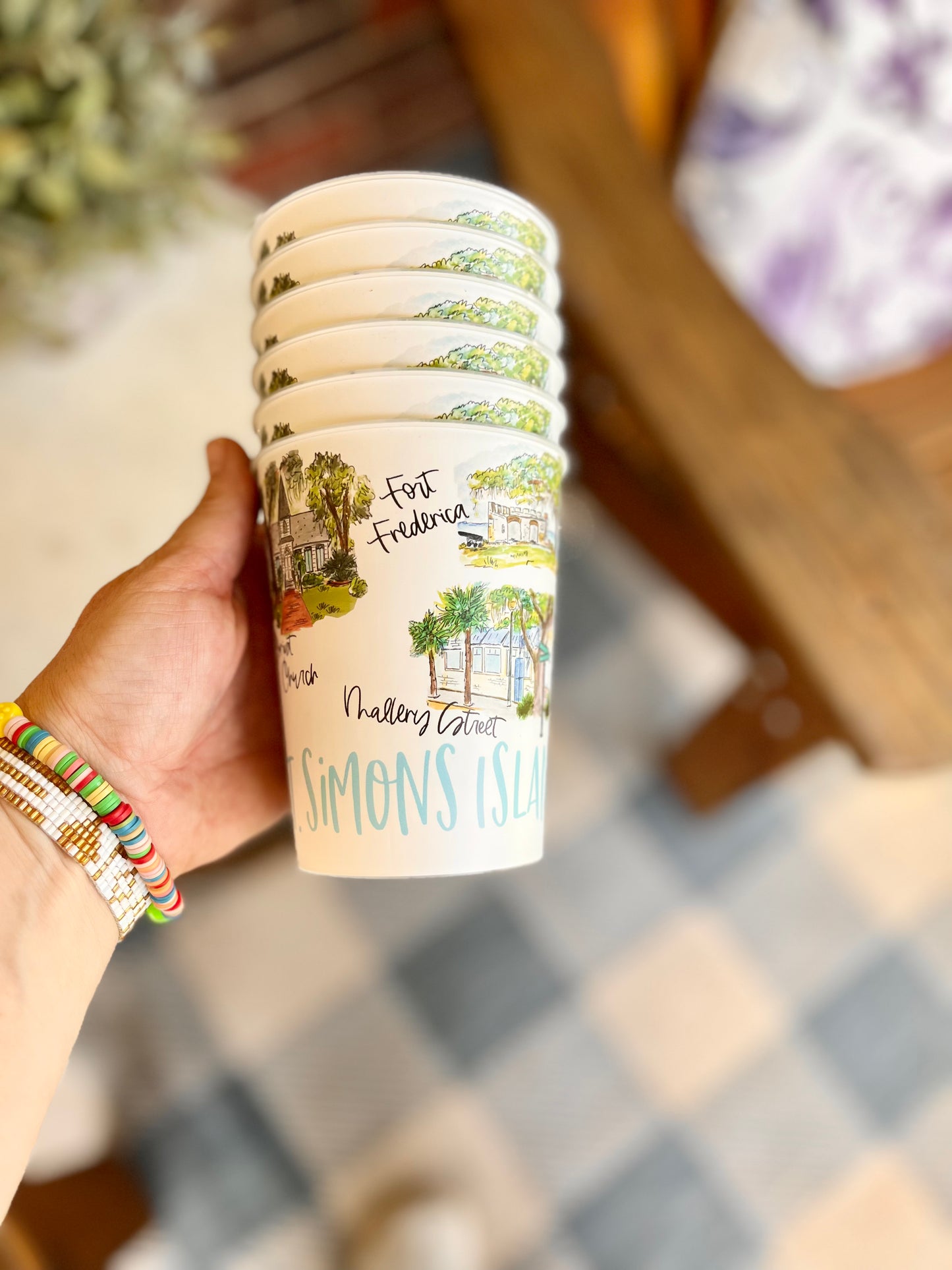 St. Simons Reusable Party Cups