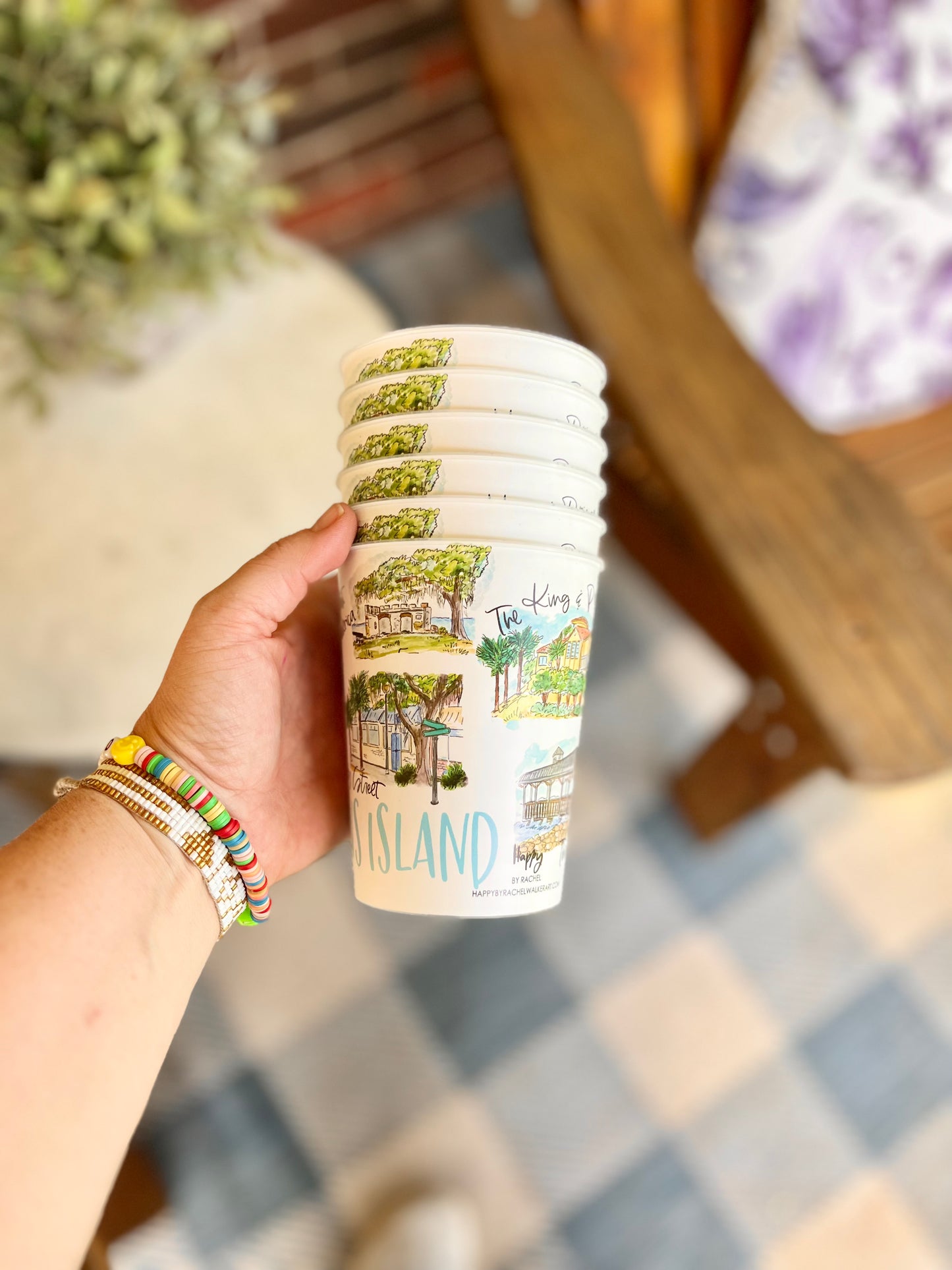 St. Simons Reusable Party Cups