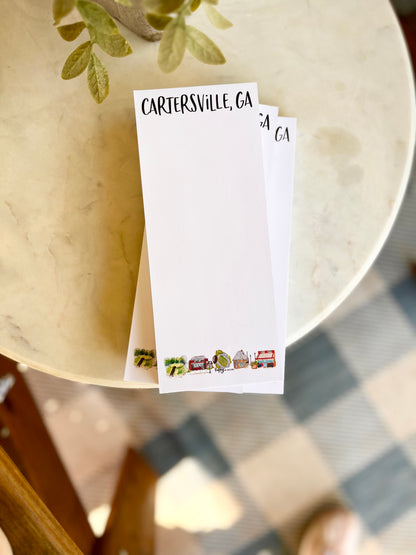 Cartersville, GA Notepad