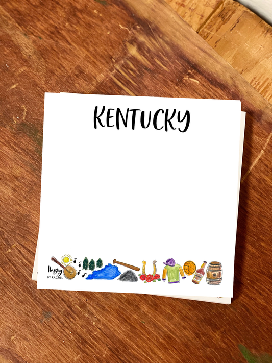 State of Kentucky Chunky Notepad-Stationary 100 page