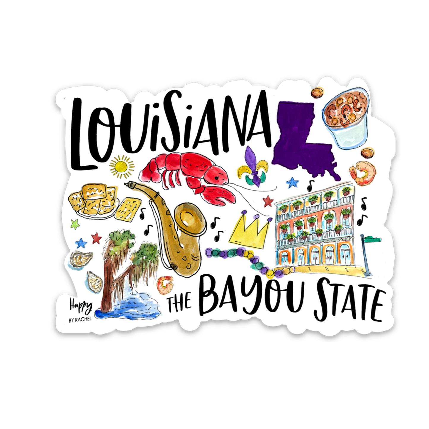 State of Louisiana Magnet