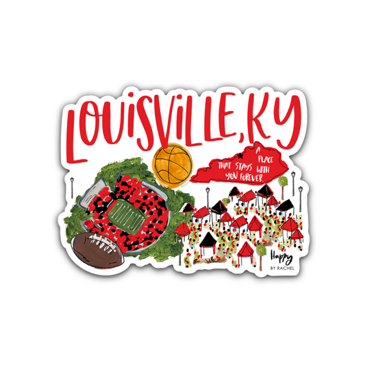 Louisville, KY Sticker