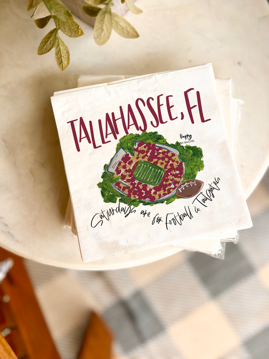 Tallahassee, FL Napkins-20 per Pack-Lunch Size