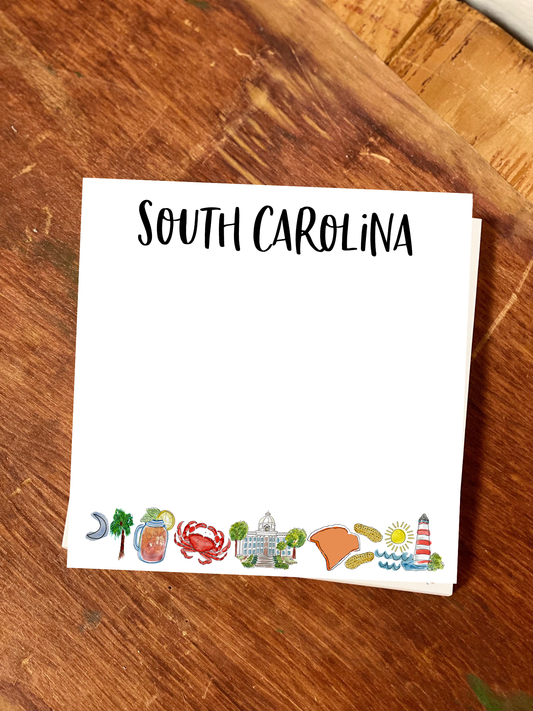 State of South Carolina Chunky Notepad-Stationary 100 page