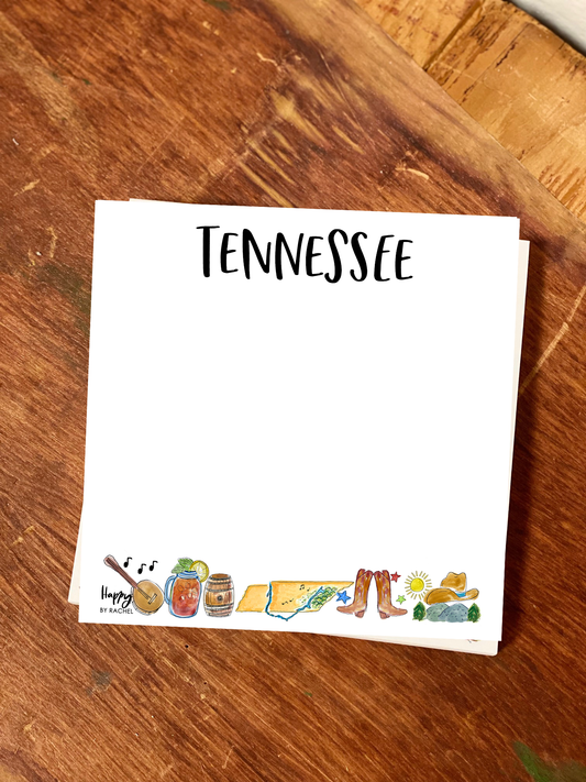 State of Tennessee Chunky Notepad-Stationary 100 page