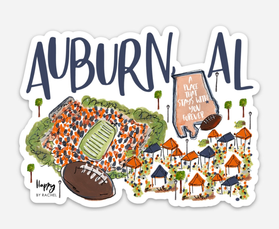 Auburn, AL Magnet