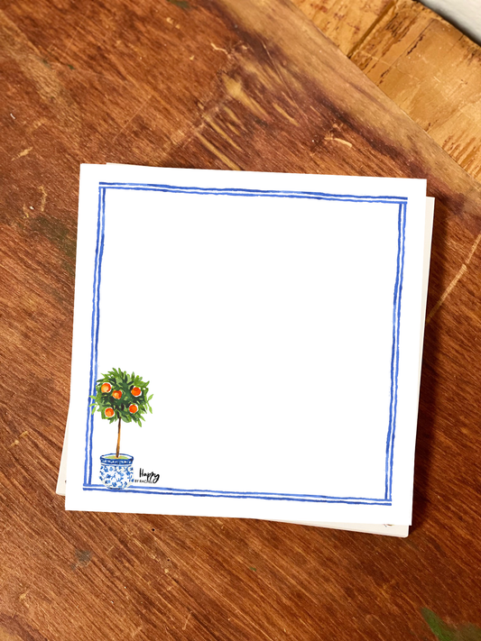 Topiary Notepad