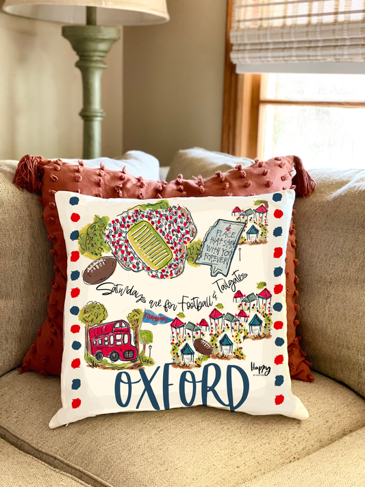 Oxford, MS Double Sided Pillow